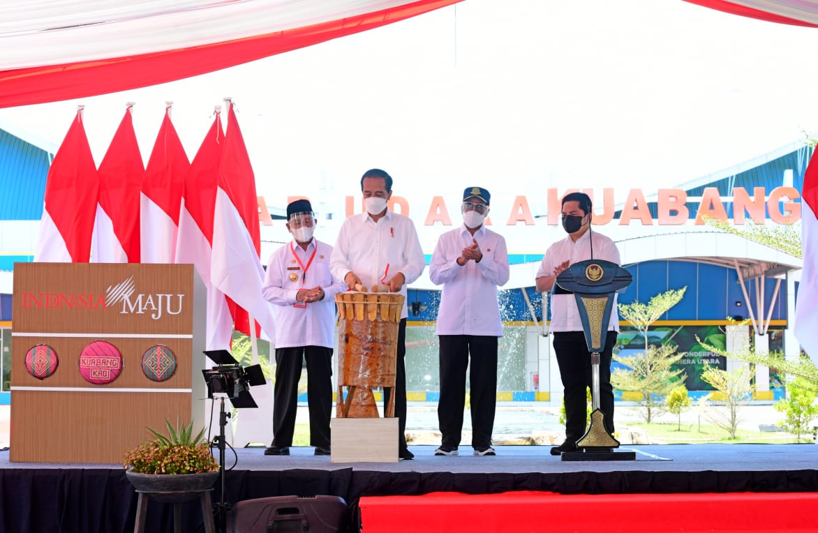 PRESIDEN: LEWAT INFRASTRUKTUR KITA BANGUN PERADABAN DAN KEUNGGULAN BANGSA