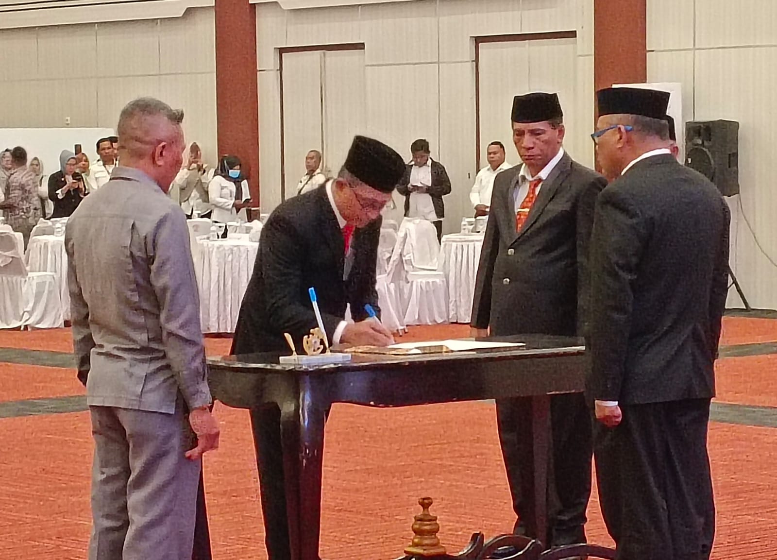 Pj Gubernur Malut Resmi Lantik Abubakar Abdullah sebagai Penjabat Sekretaris Daerah