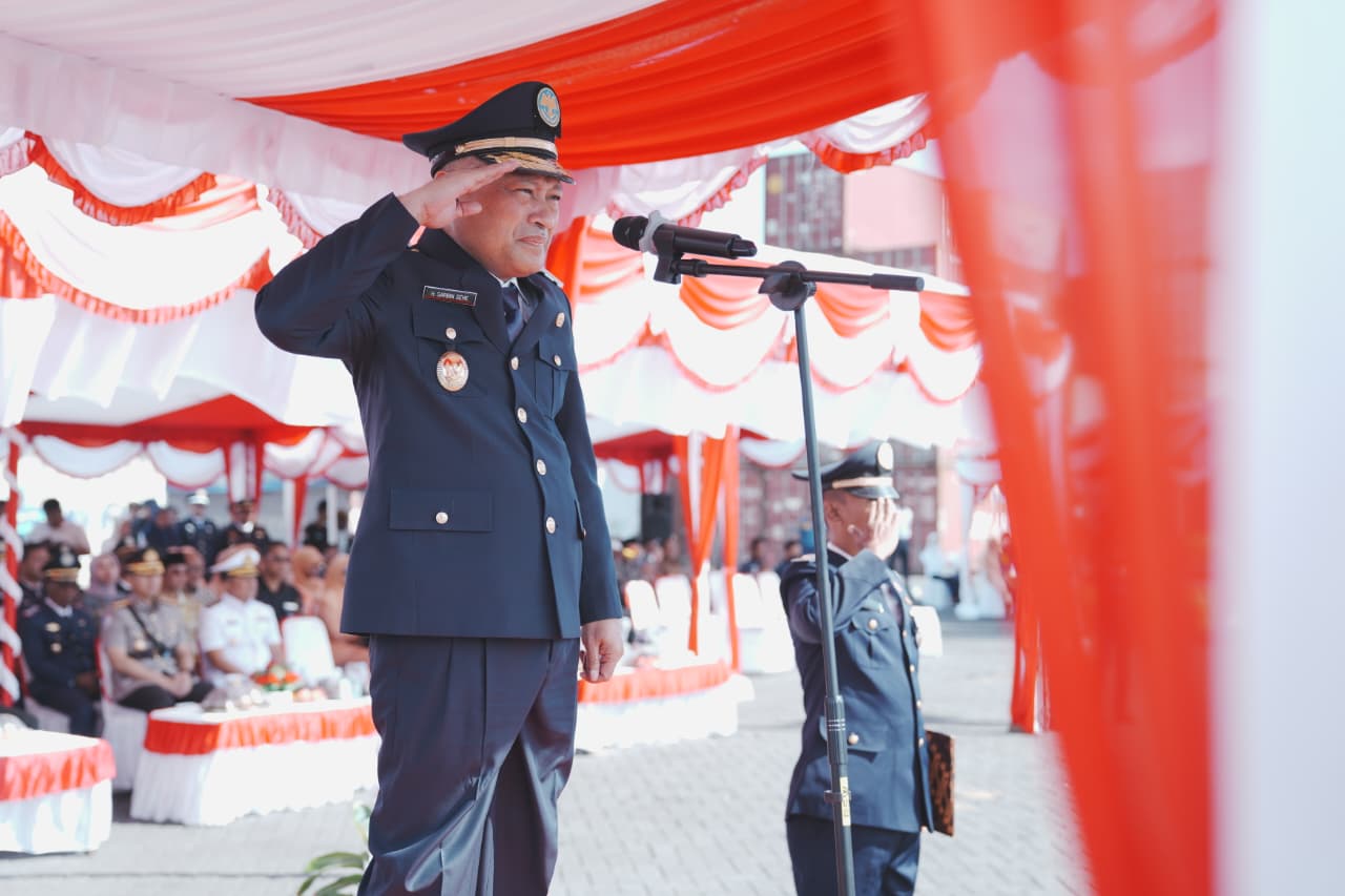 Jadi Irup di Harhubnas, Wagub Sarbin Sampaikan Amanat Dari Menhub RI