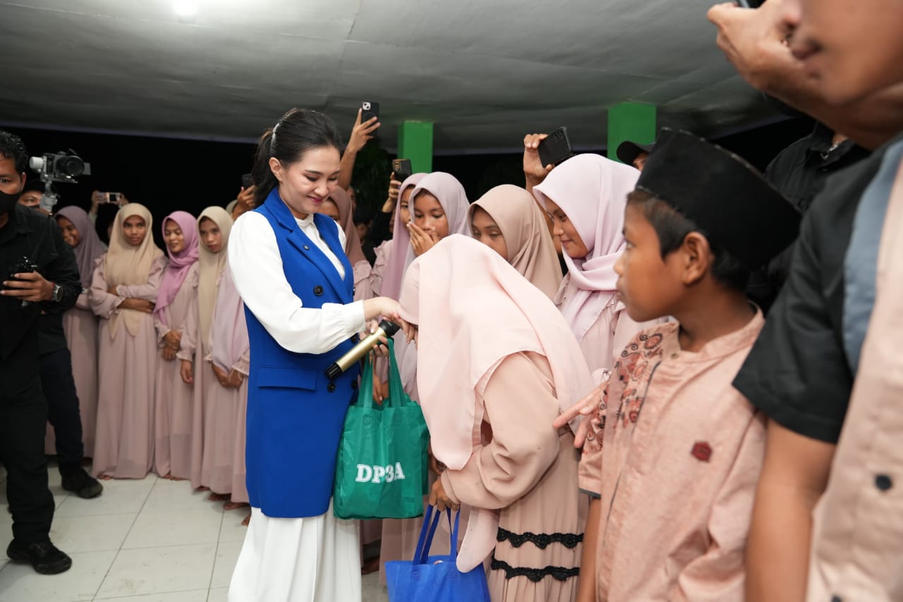 Cerita Gubernur Sherly Untuk Anak Panti Asuhan Saat Jamuan Makan Malam