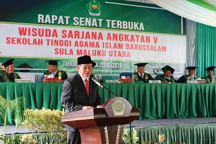 Gubernur Harapkan Keunggulan Bersaing Lulusan STAI Sula