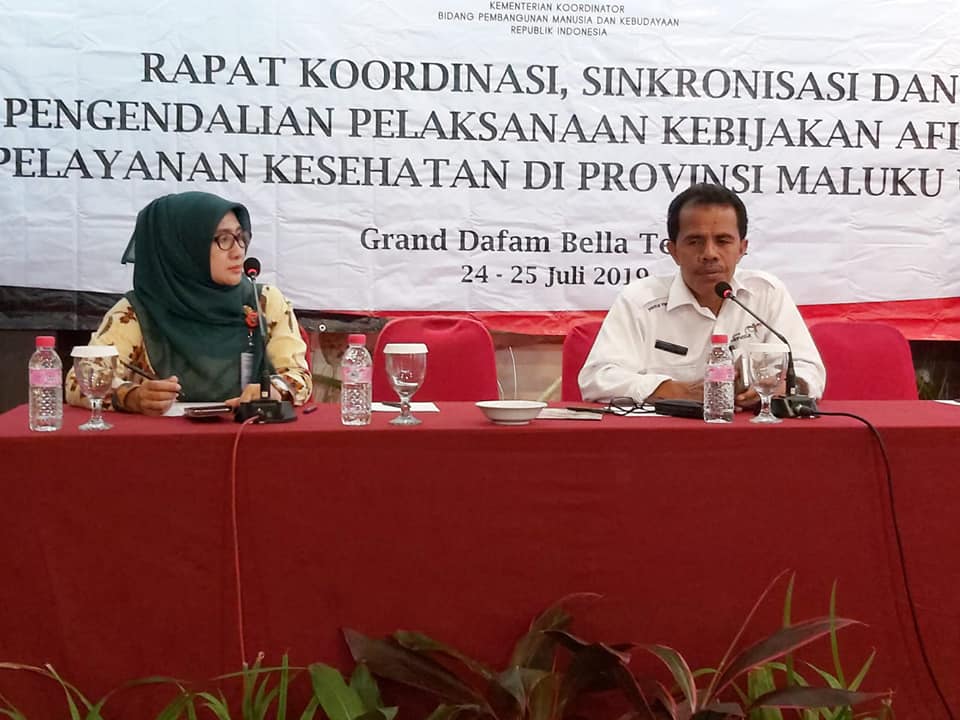 Assisten II Buka Rakor Monitoring dan Evaluasi kebijakan pelayanan Kesehatan
