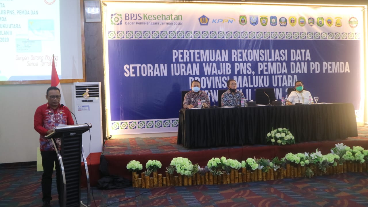 Rekonsiliasi Data Iuran Wajib BPJS Kesehatan Malut, Resmi Dibuka Sekprov