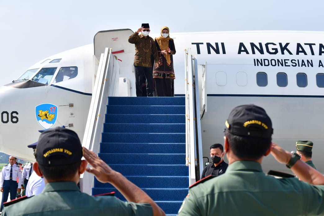 Kunjungi Jalur Rempah Dunia, Wapres Bertolak Ke Maluku Utara