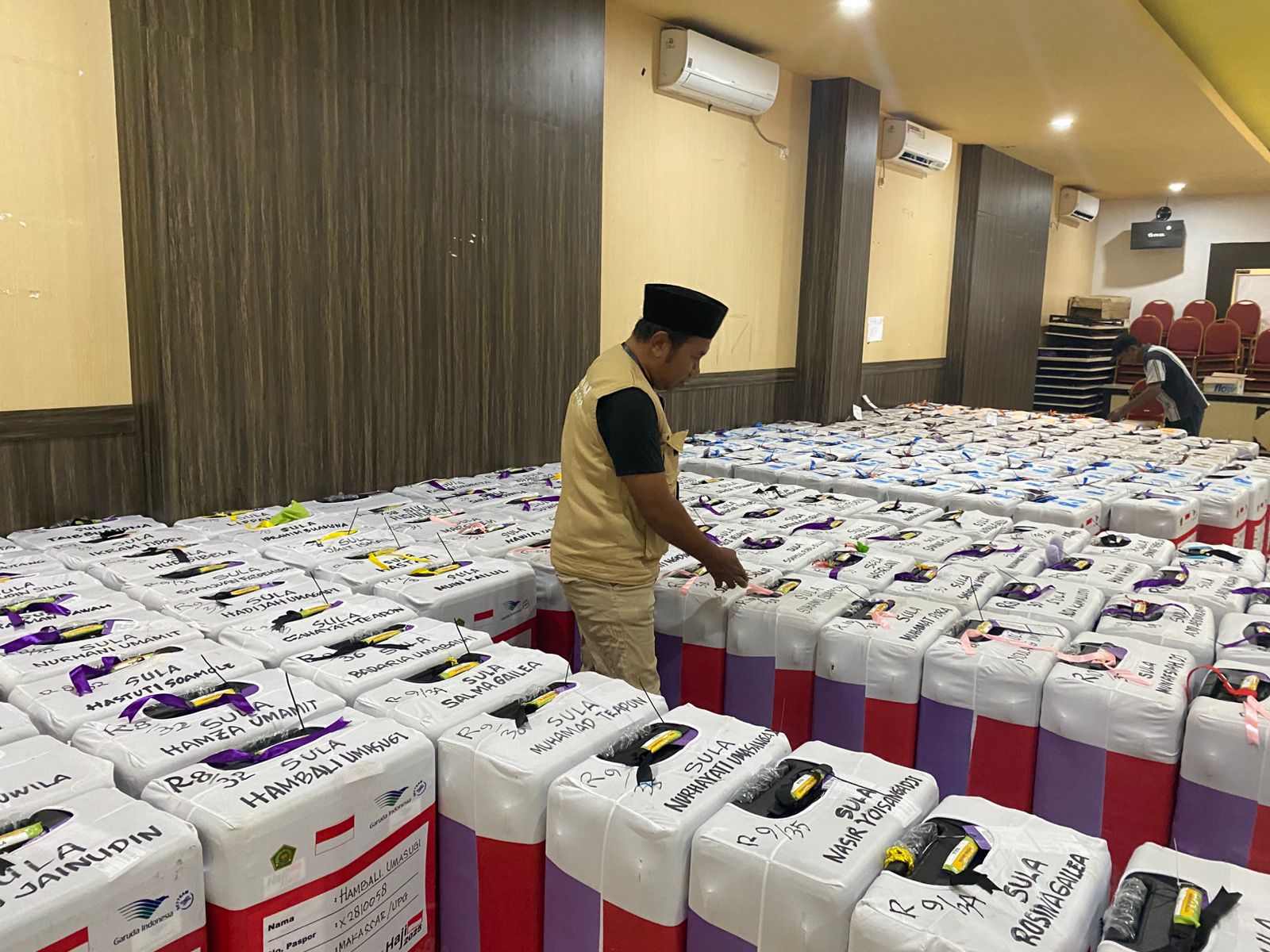 Sahara JCH Lima Kabupaten Sudah Tiba di Asrama Haji Ternate
