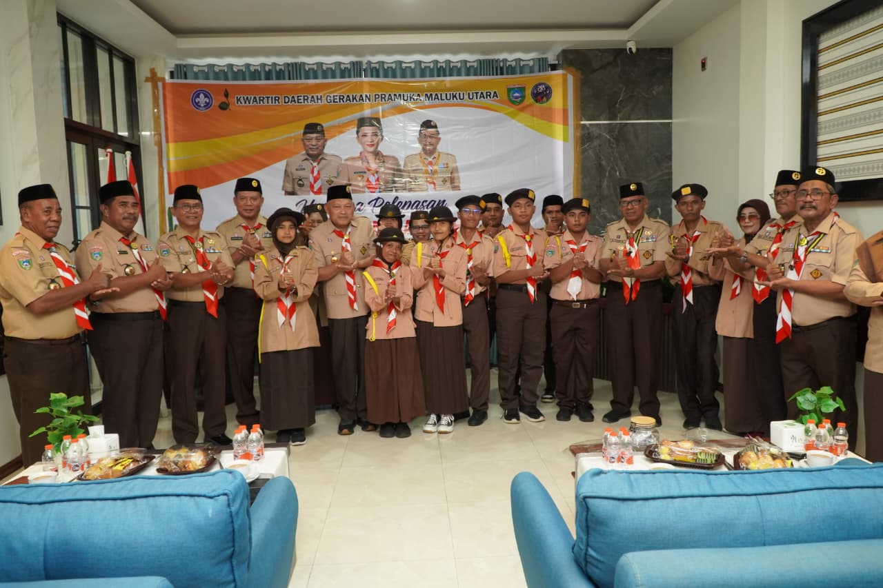 Wagub Malut Lepas Kontingen Pramuka berkebutuhan Khusus Menuju Cibubur