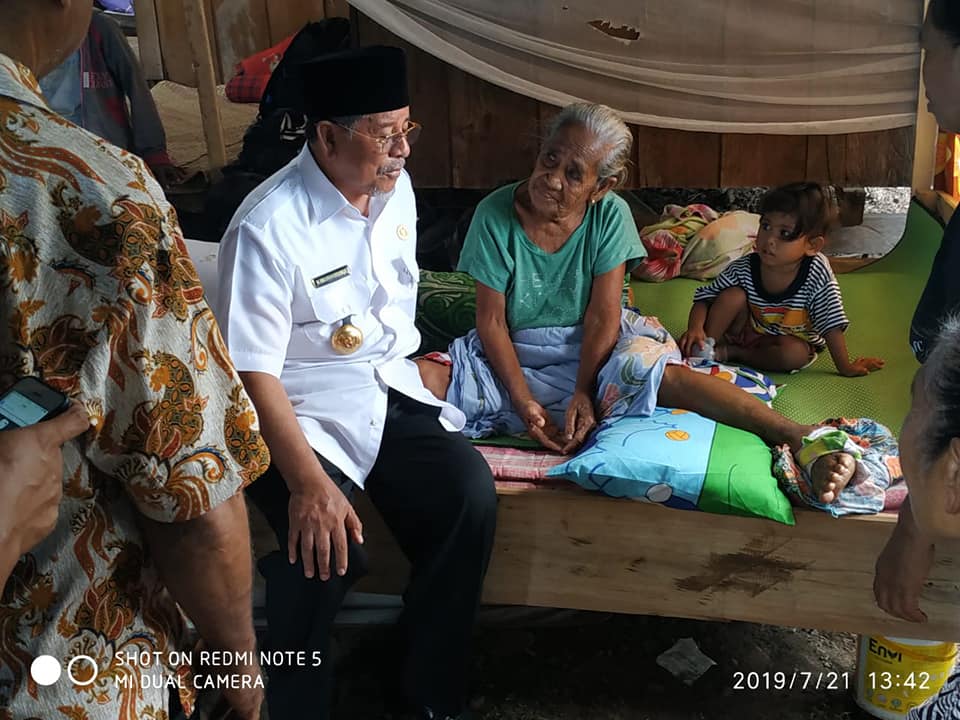 Gubernur kunjungi lokasi pengungsian Bacan dan gane barat