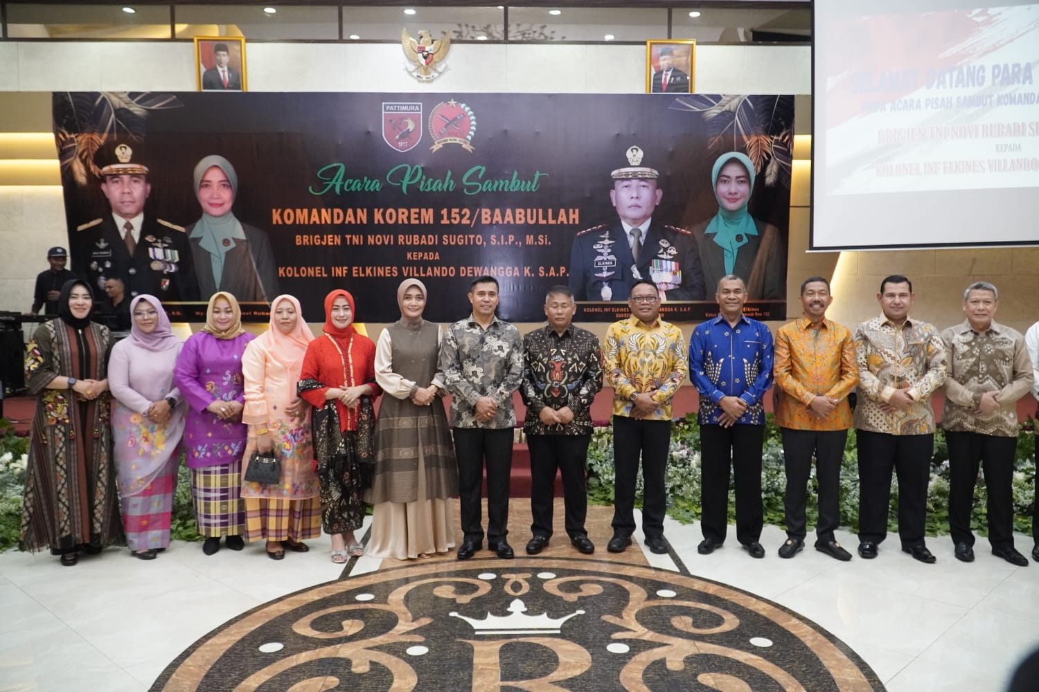 Pisah Sambut Komandan Korem 152/Baabullah