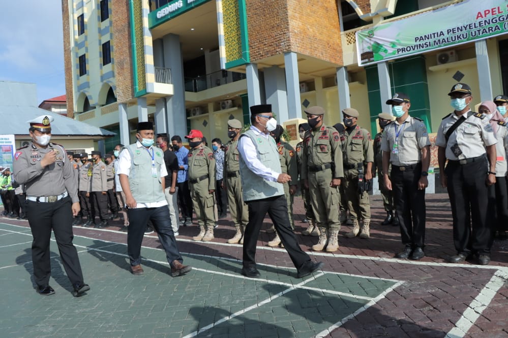 PPIHD Malut Gelar Apel Siaga Persiapan Jemaah Calon Haji 2022