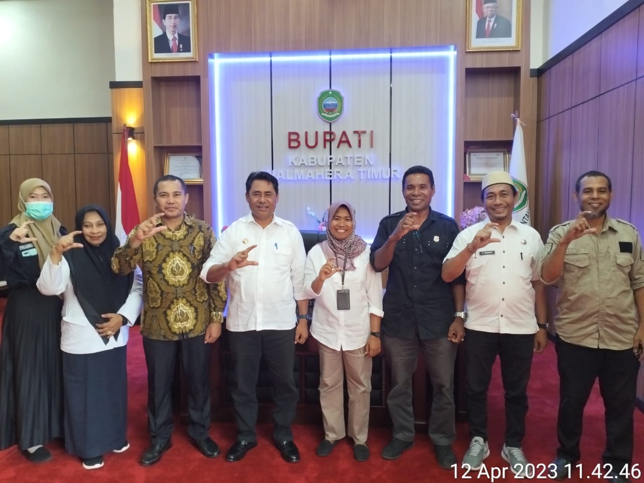 Soal Keterbukaan Informasi Publik, Bupati Haltim : Kami Butuh Pendampingan