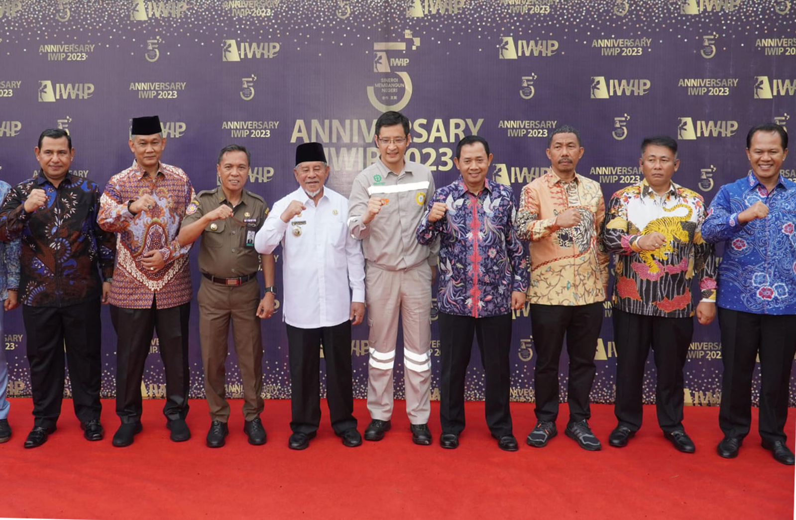 Hadiri Peringatan 5 Tahun PT. IWIP, Gubernur Harap Tingkatkan K3