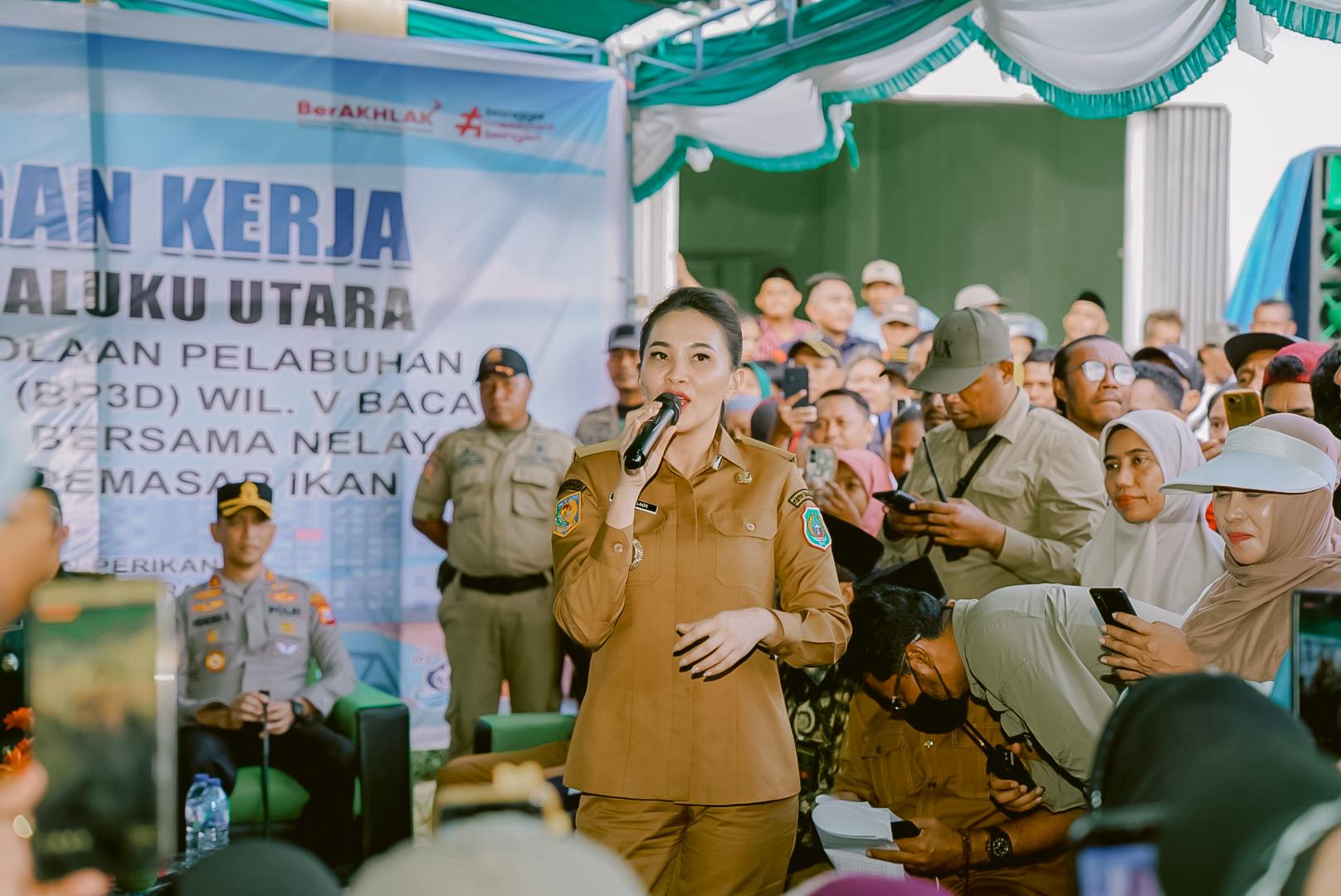Gubernur Sherly Temui Nelayan, Dengarkan Aspirasi Pesisir Halsel